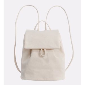 BAGGU
Women's Canvas Mini Backpack_natural Canvas